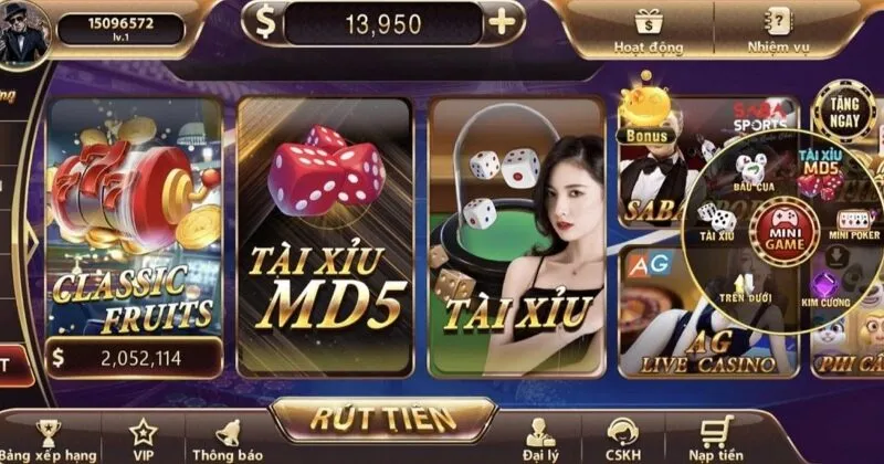 Game chơi Tài xỉu đổi thưởng uy tín