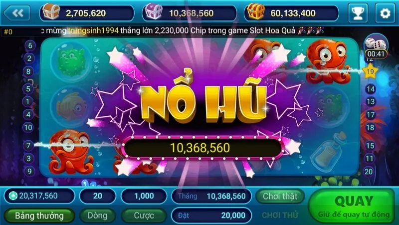 Kho game đa dạng với nhiều siêu phẩm hot 