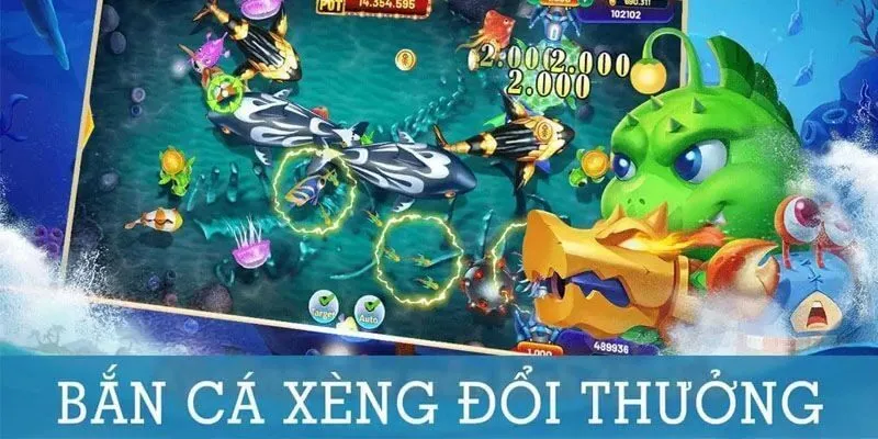 Tính năng Bắn Cá Xèng đổi thưởng